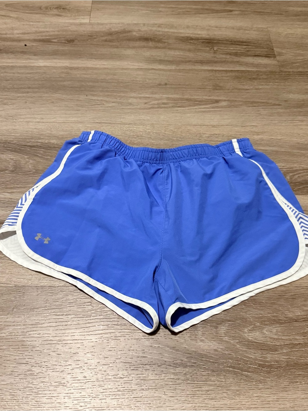 LG Blue Athletic Running Shorts with White Trim